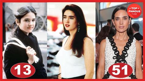 jennifer conelly young|The Transformation Of Jennifer Connelly From Childhood To 51.